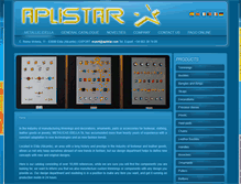 Tablet Screenshot of aplistar.com